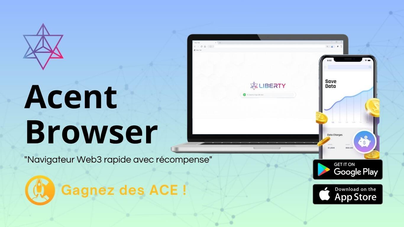 Acent Browser Osiris navigateur token ACE